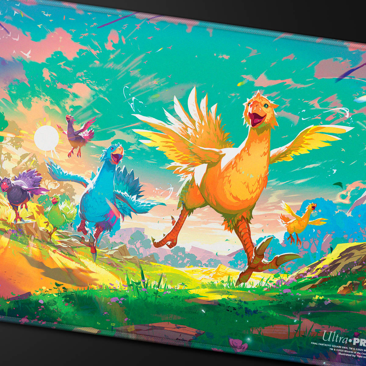Ultra Pro - Magic: The Gathering - Universes Beyond: Final Fantasy - Chocobo Holofoil Playmat