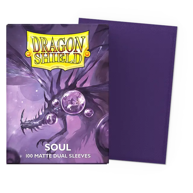 Dragon Shield Dual Matte Sleeves - Soul (100 stuks)