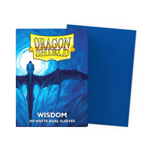Dragon Shield Dual Matte Sleeves - Wisdom (100 stuks)