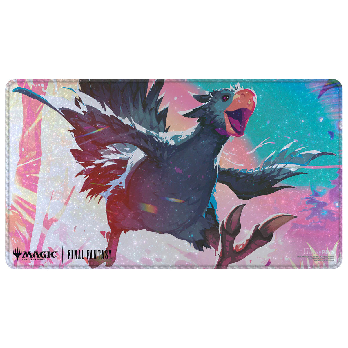 Ultra Pro - Magic: The Gathering - Universes Beyond: Final Fantasy - Traveling Chocobo Black Holofoil Playmat Premium