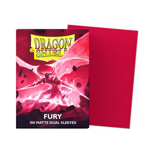 Dragon Shield Dual Matte Sleeves - Fury (100 stuks)