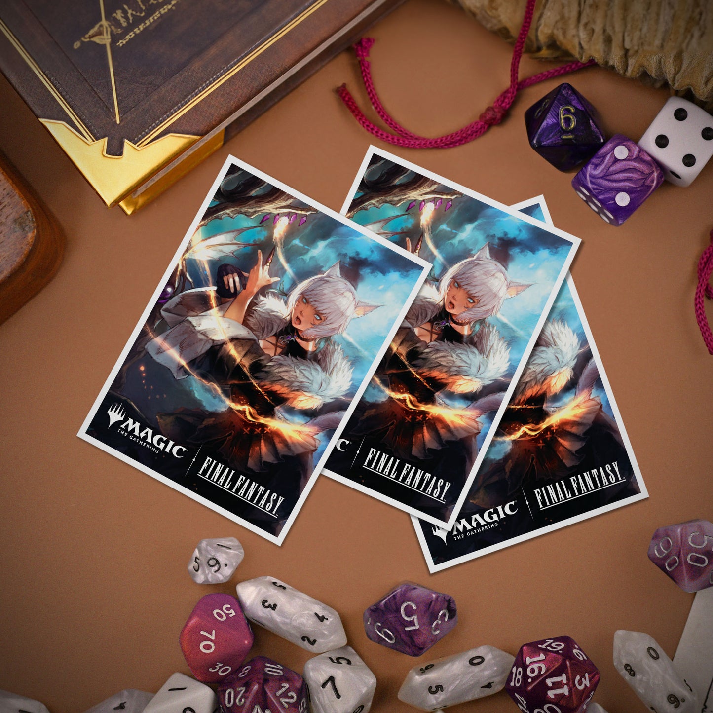 Ultra Pro - Magic: The Gathering - Universes Beyond: Final Fantasy - Y'shtola Rhul APEX Deck Protector Sleeves Premium 105ct