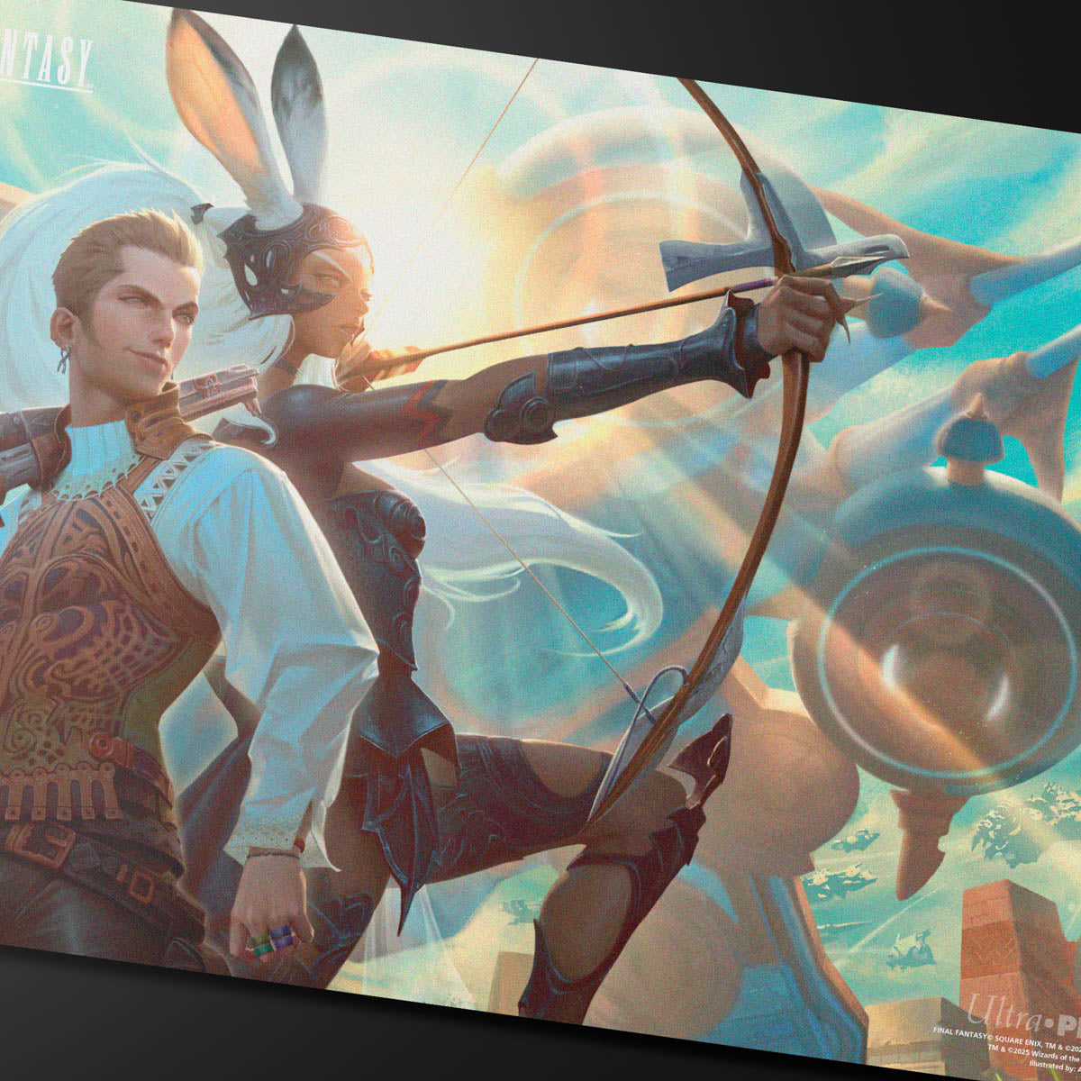 Ultra Pro - Magic: The Gathering - Universes Beyond: Final Fantasy - Balthier and Fran Playmat