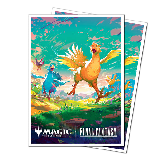 Ultra Pro - Magic: The Gathering - Universes Beyond: Final Fantasy - Chocobo APEX Deck Protector Sleeves Premium 105ct