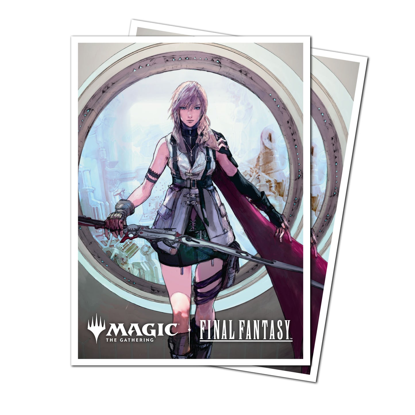 Ultra Pro - Magic: The Gathering - Universes Beyond: Final Fantasy - Lightning, Army of One APEX Deck Protector Sleeves Premium 105ct