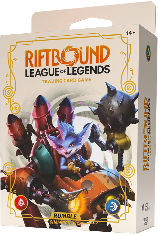 Riftbound: League of Legends TCG - Spiritforged Champion Deck - Rumble