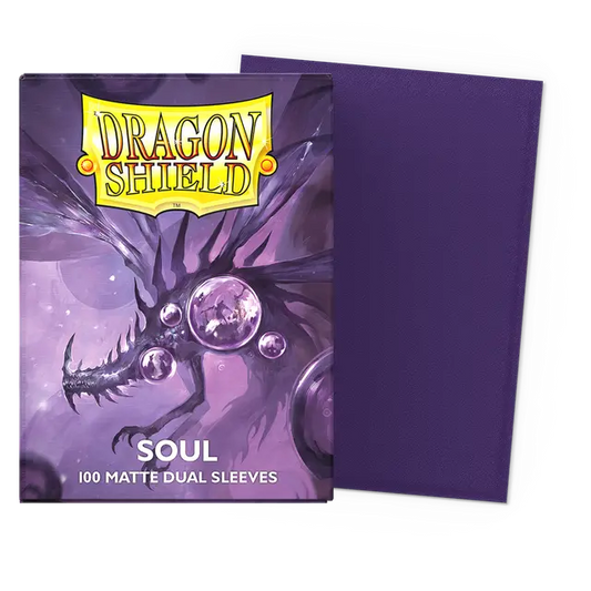 Dragon Shield Dual Matte Sleeves - Soul (100 stuks)